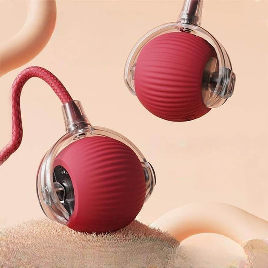 Automatic cat balls toy with random rolling 360 degree motion for fun playtime