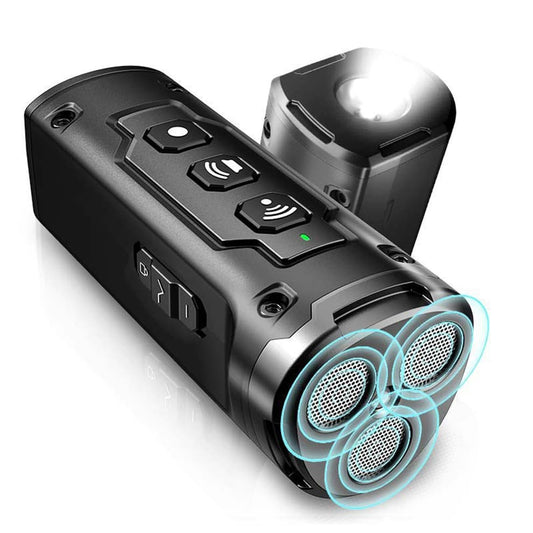 Black dog barking deterrent with multiple training modes