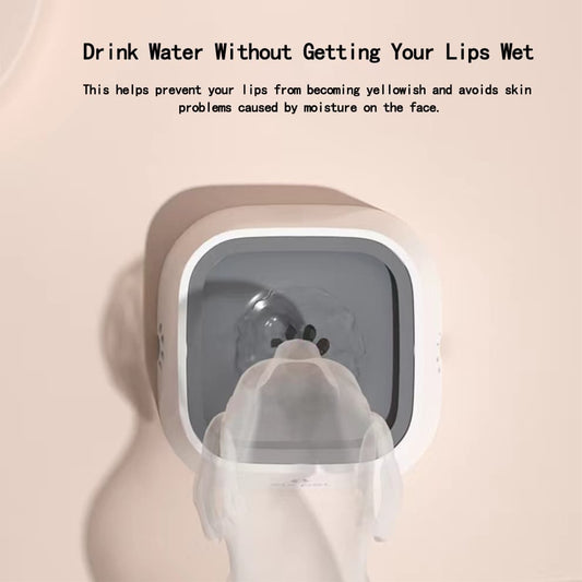 No spill dog bowl keeps pets dry and prevents wet mouth