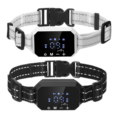 GPS dog fence collar with dual GPS and Beidou tracking, durable waterproof design for outdoor training