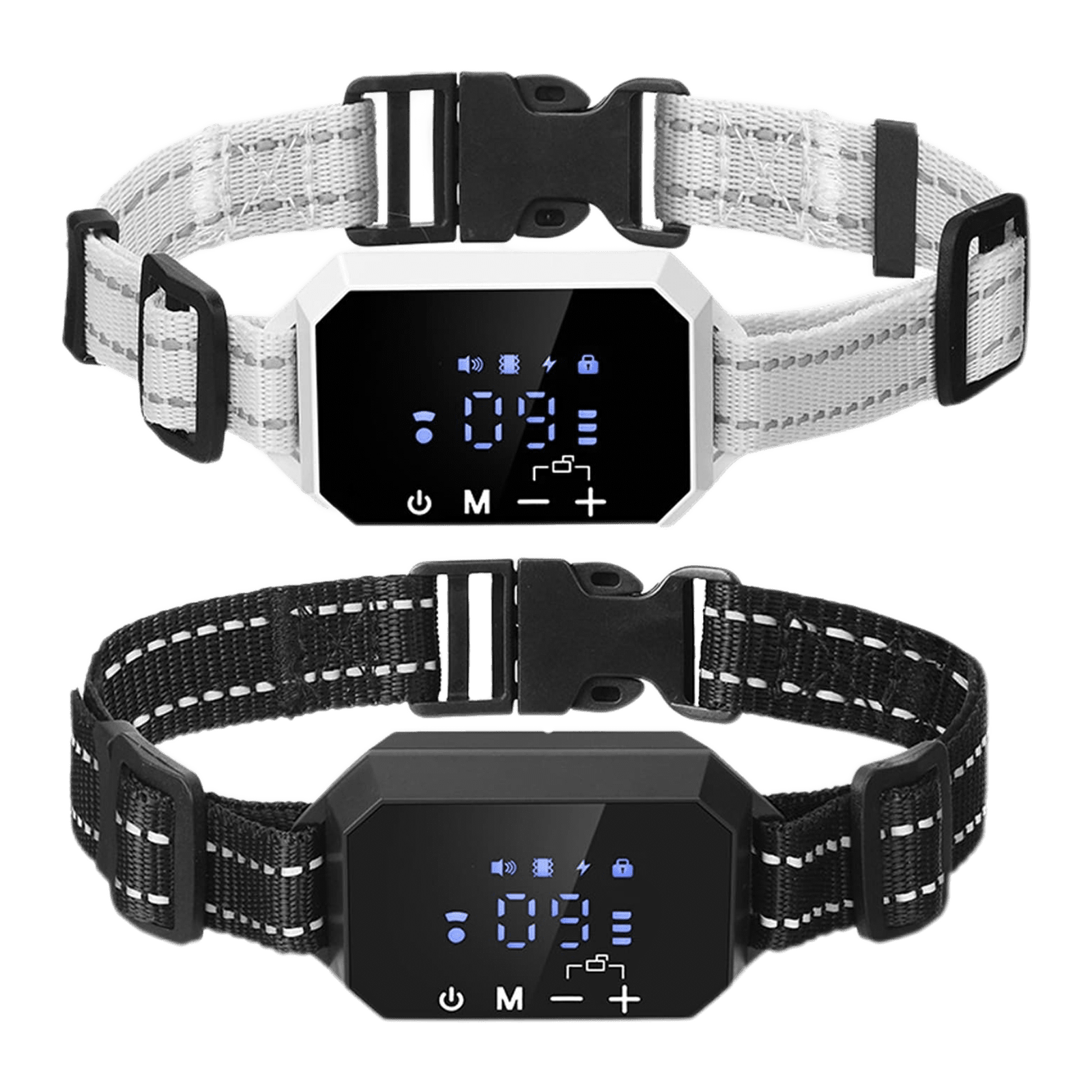 GPS dog fence collar with dual GPS and Beidou tracking, durable waterproof design for outdoor training