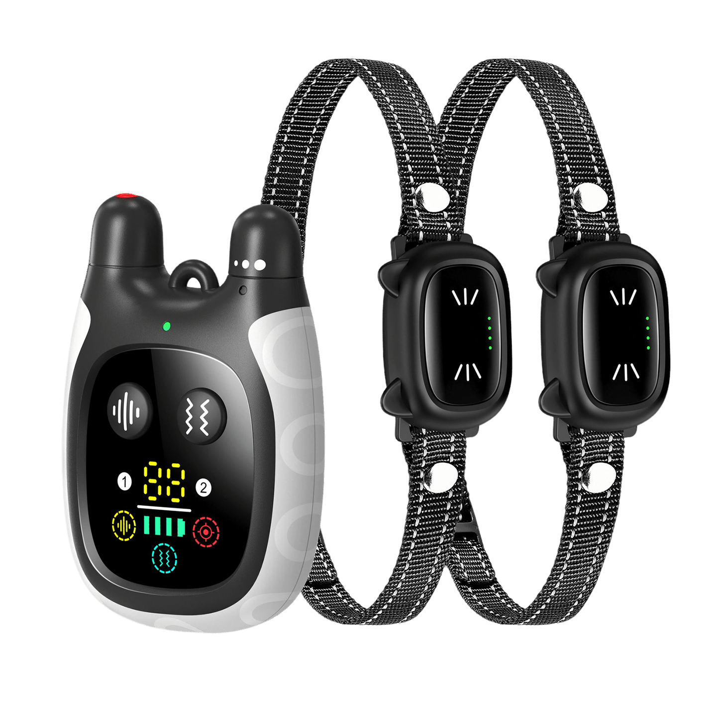 Training collars for cats laser remote cat trainer waterproof dual control system with sound vibration and laser play