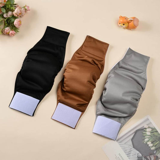 Male dog diapers belly band style for marking and incontinence