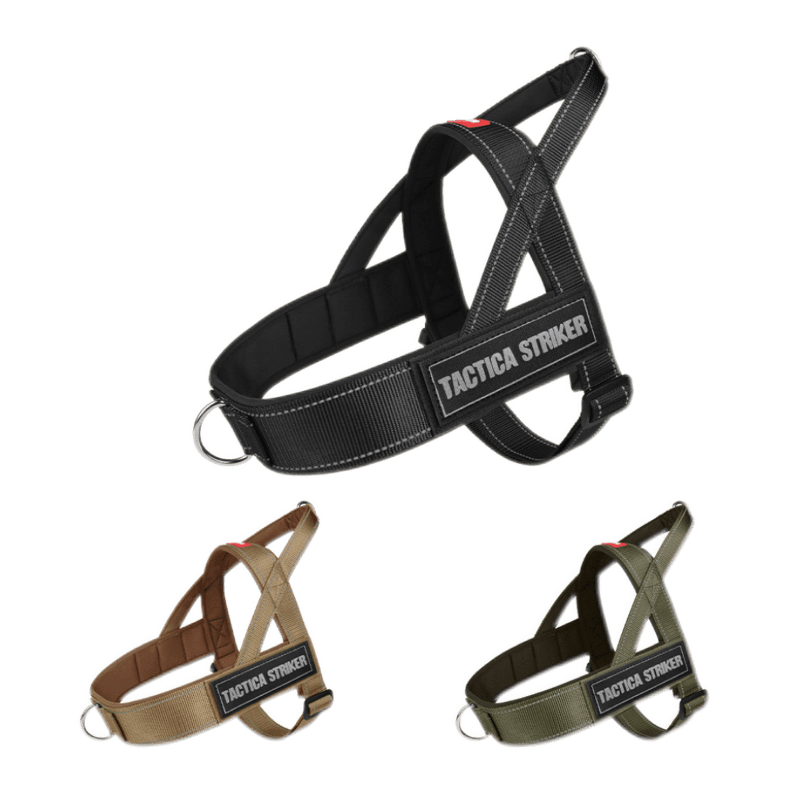 Saddle bag harness for dogs tactical reflective vest for medium and large breeds