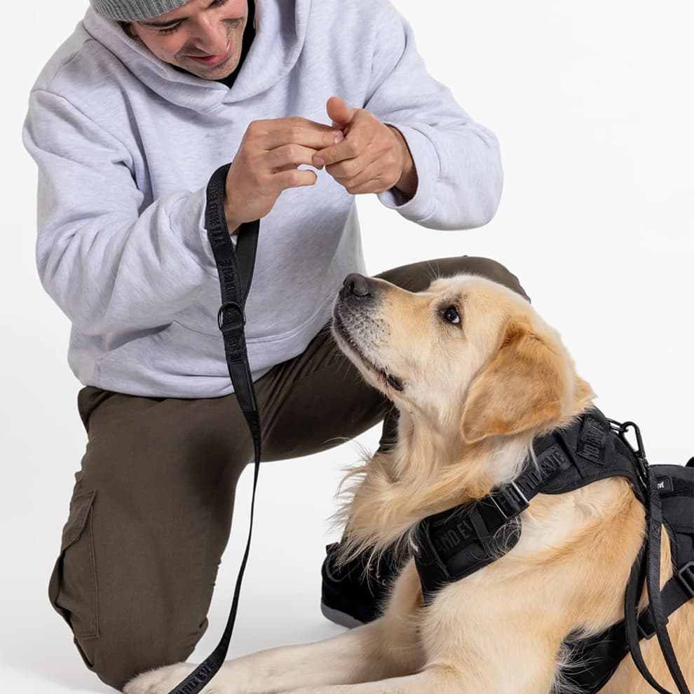 Tactical dog harness available in multiple colors for different styles