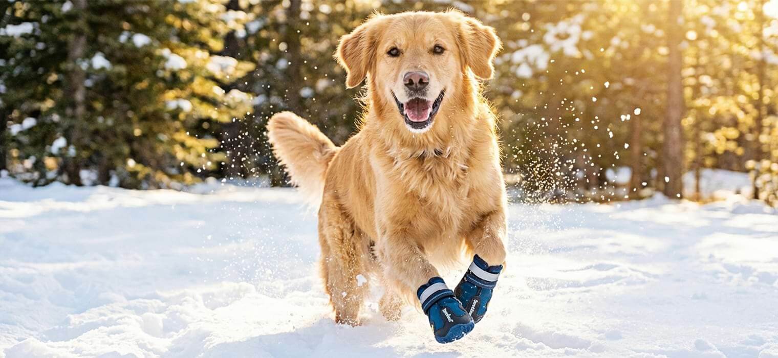 Do Dogs Need Snow Shoes? Vet Truth on Salt & Ice Risks – Sovelivee