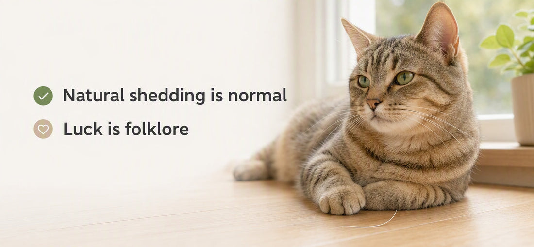 Cat whisker folklore and natural shedding explained