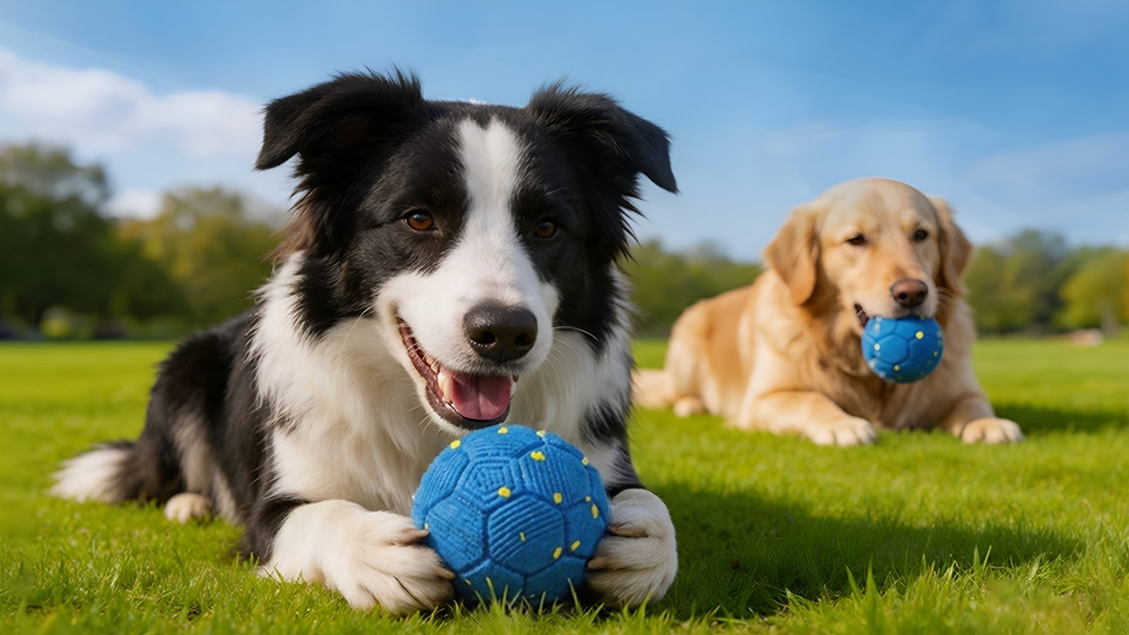 Smart Bouncing Football Dog Toy