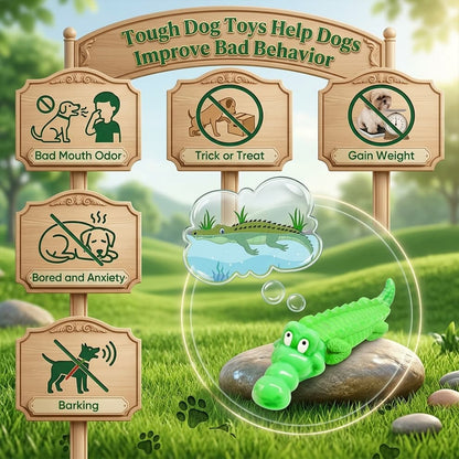 Anxiety relief dog chew toys that help improve bad behaviors like excessive barking, boredom, and destructive home chewing.