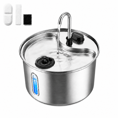 3.5L Cat Water Fountain Stainless Steel
