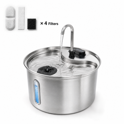 3.5L Cat Water Fountain Stainless Steel