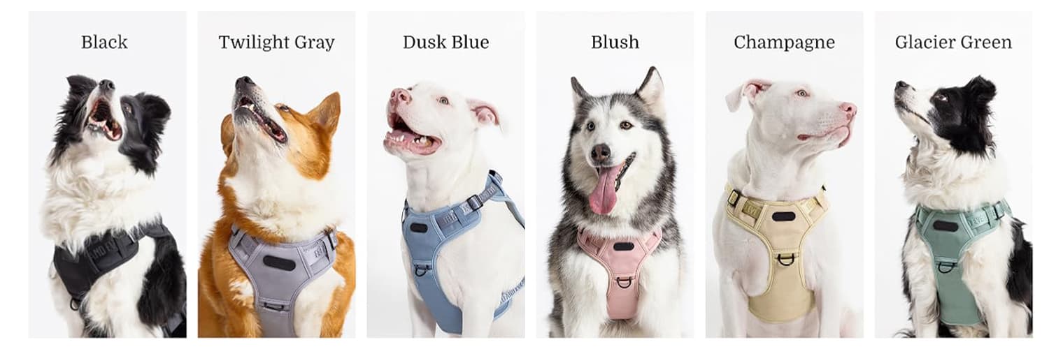 Improved walking control after wearing tactical dog harness