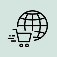 Sovelivee global shipping banner showing worldwide delivery service for pet products