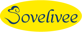 Sovelivee logo for pet supplies including wireless dog fences, GPS fences, harnesses, leashes, and collars